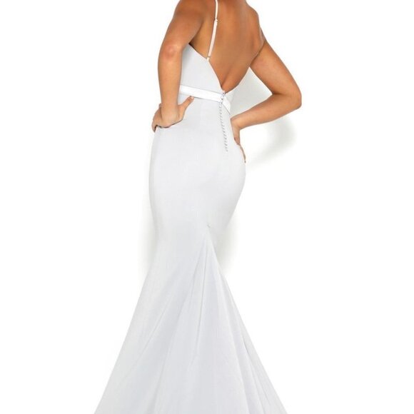 PORTIA and Scarlett Sophie Gown XXL Gray Dress - Picture 2 of 13